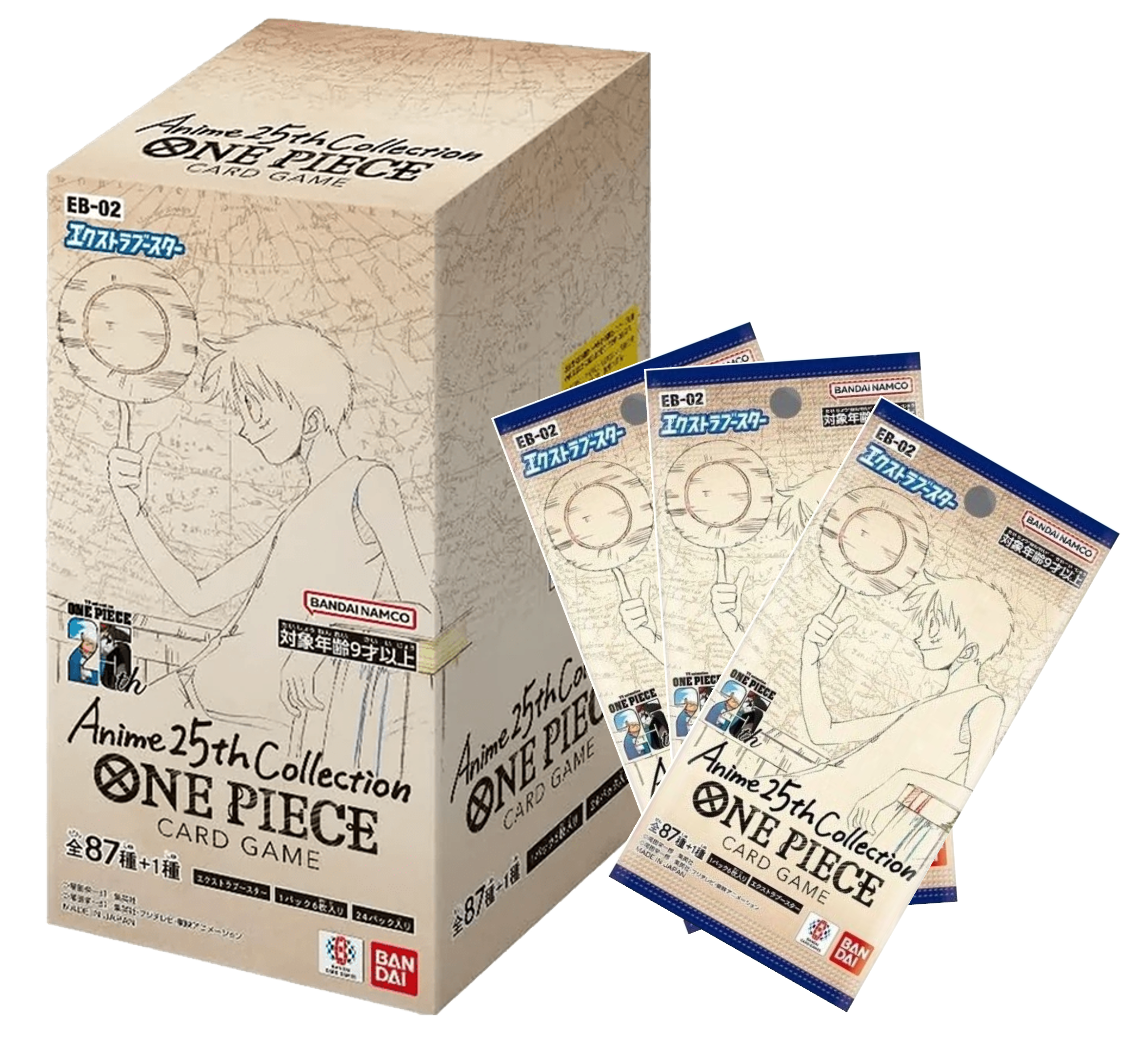 one piece card game anime 25th collection ONE PIECE CARD GAME main image 0
