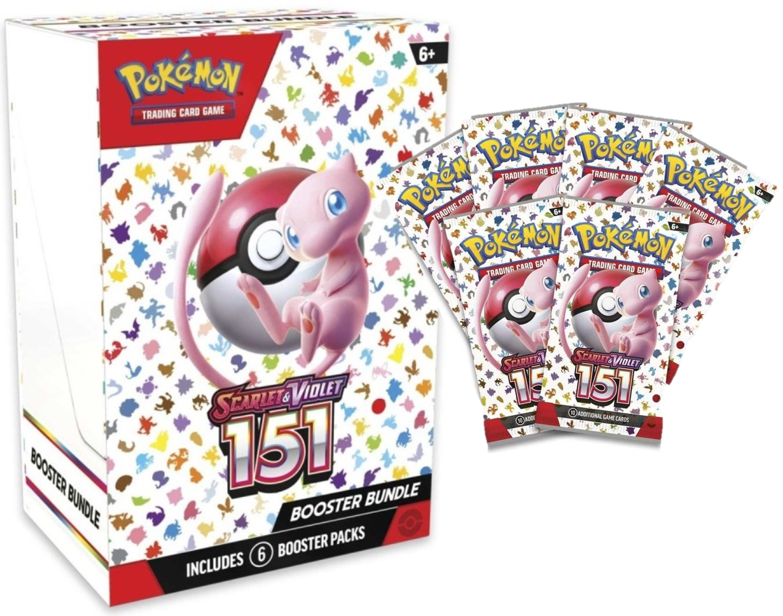 pokemon 151 6 booster box Pokémon 151-Booster Bundle (EN) – PokéPIECE