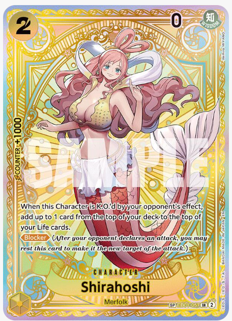 One Piece A Fist of Divine Speed Shirahoshi (SP) (EN) OP11-057