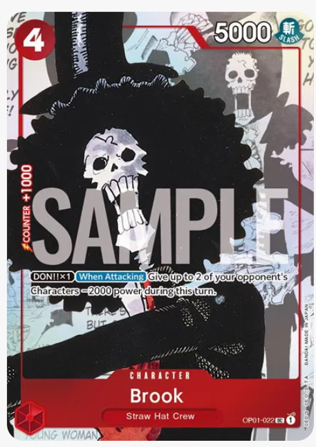 One Piece Brook - OP01-022 (Alternate Art) (EN) OP01-022