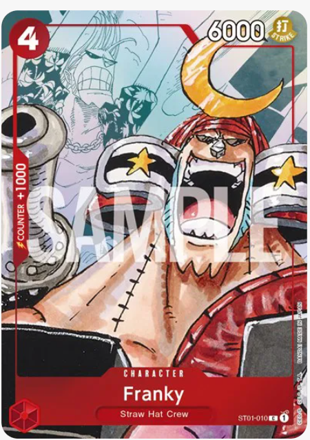 One Piece Franky - ST01-010 (Alternate Art) (EN) ST01-010