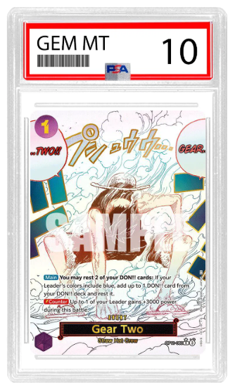 One Piece Gear Two (Alternate Art) (EN) OP11-080 [PSA 10]