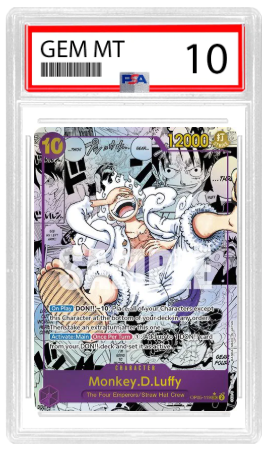 One Piece Monkey D. Luffy (Manga) (EN) OP05-119 [PSA 10]
