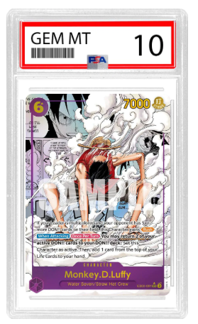 One Piece Monkey.D.Luffy (061) (Manga) (EN) EB02-061 [PSA 10]