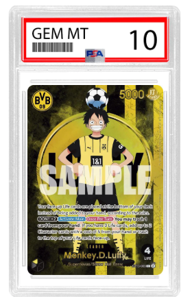 One Piece Monkey.D.Luffy (BVB x One Piece Campaign) (EN) ST13-003 [PSA 10]