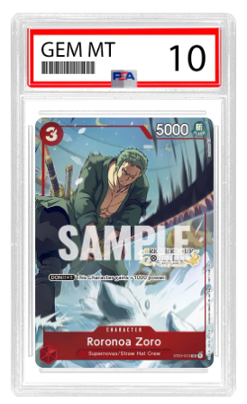 One Piece Roronoa Zoro - ST01-013 (Treasure Cup Top Prize) (EN) ST01-013 [PSA 10]