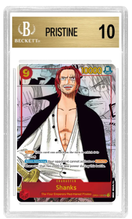 One Piece Shanks (Parallel) (Manga) (Alternate Art) (EN) OP01-120 [BGS 10]