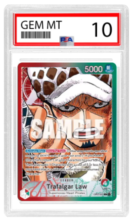 One Piece Trafalgar Law (002) (Parallel) (EN) OP01-002 [PSA 10]