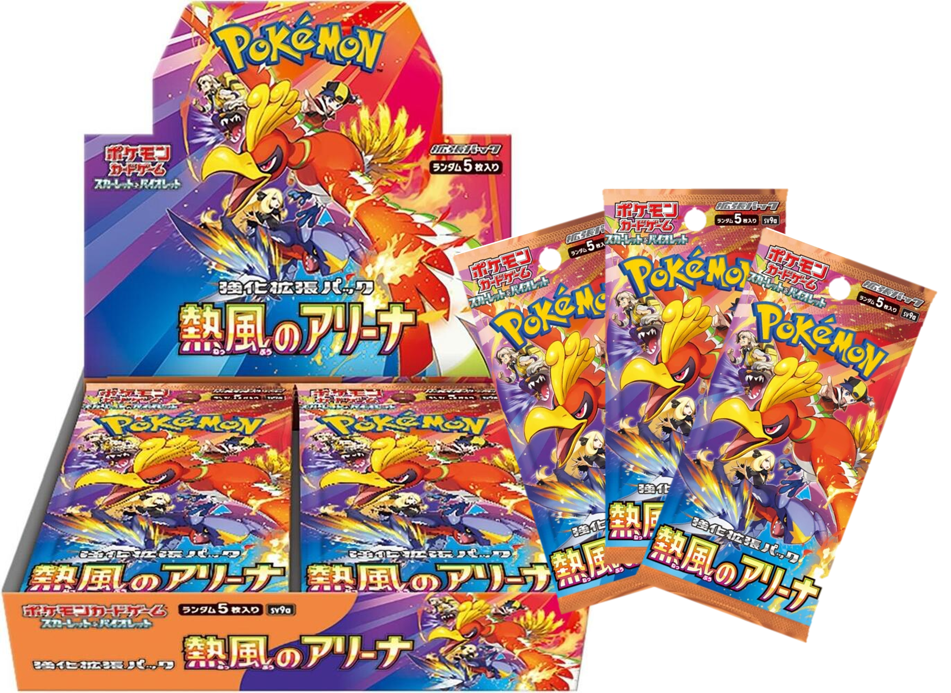 Pokémon Heat Wave Arena sv9a-Booster Box (JP)