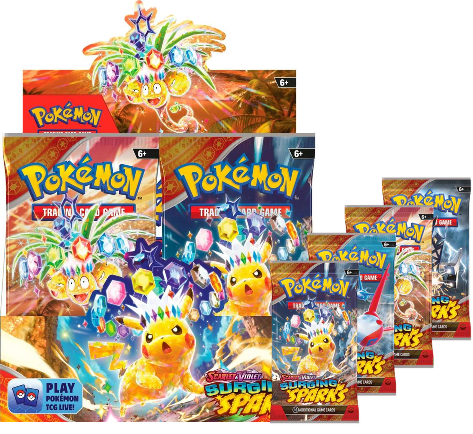 Pokémon Surging Sparks-Booster Box (EN)